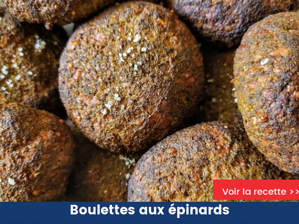 Boulettes aux épinards